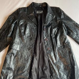 Faux snake jacket